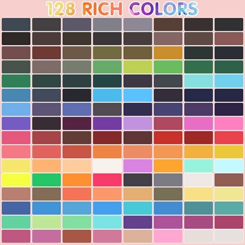 Palette de 128 couleurs riches