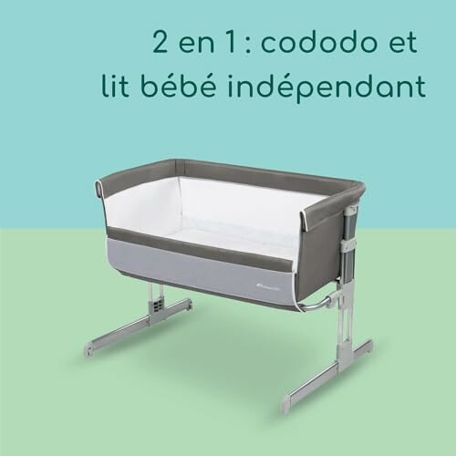 Lit bébé 2 en 1, cododo et indépendant