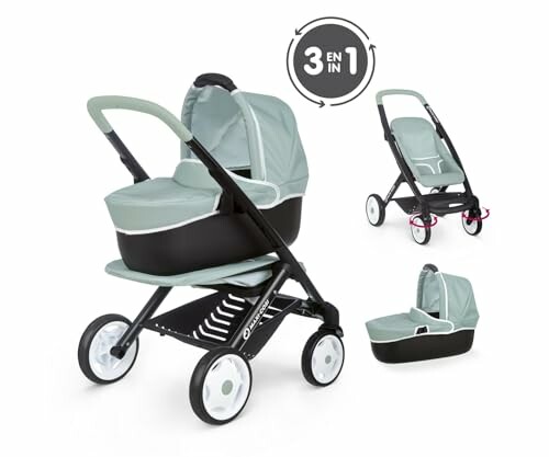 Poussette 3 en 1 Smoby - Maxi COSI