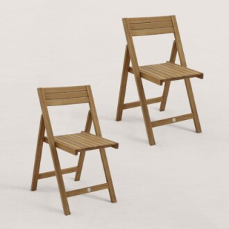 Chaises de Jardin Pliantes Julie