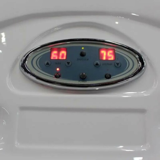 Interface utilisateur de la capsule de sauna minceur à vapeur humide Ozone