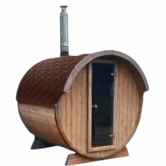 Tonneau Sauna d'extérieur en kit