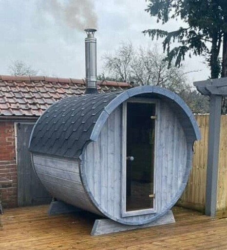Tonneau Sauna d'extérieur