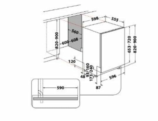 Lave-vaisselle INDESIT LV D2IHL326