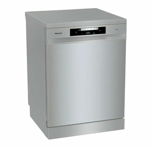 Intérieur du lave-vaisselle HISENSE HS643C90X avec paniers visibles