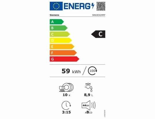 SIEMENS Lave-vaisselle en fonctionnement