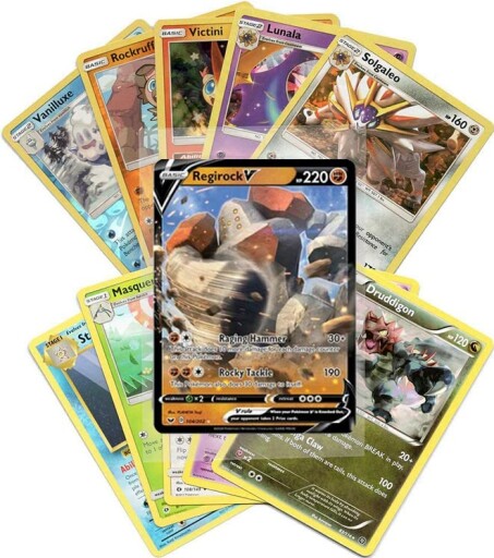 Lot de 50 cartes Pokémon assorties