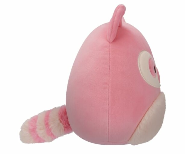 Peluche Squishmallows Ditty Le lémurien dans un décor coloré.