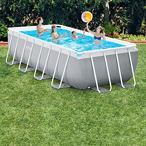 Intex Piscine Prism Frame Rectangulaire