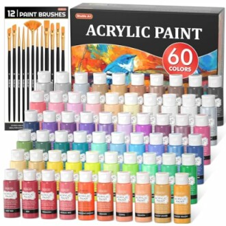 Kit de Peinture Acrylique Shuttle Art 72PCS