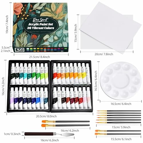 DazSpirit Kit de Peinture Acrylique