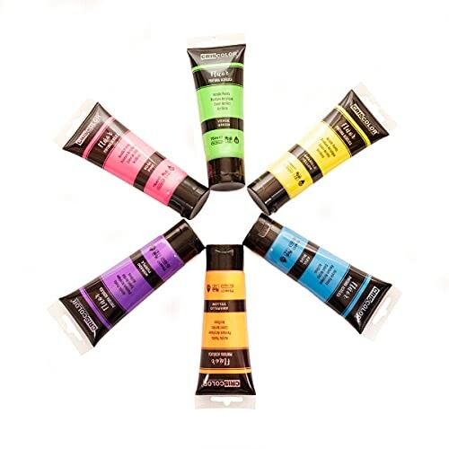 CRISCOLOR Peintures Acryliques Fluorescentes