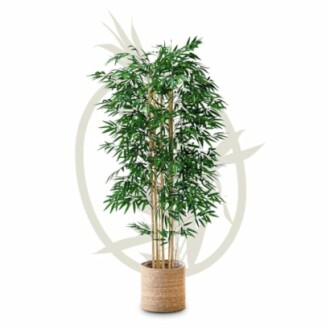 Plante de bambou artificielle en pot