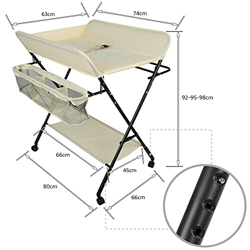 Table à Langer Pliable et Portable