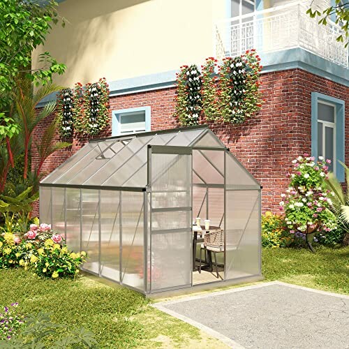 Serre de Jardin Outsunny en Polycarbonate