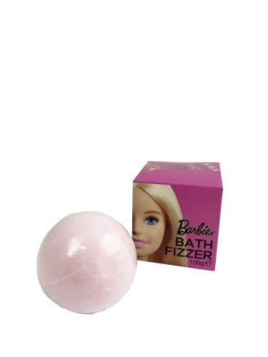 Boule effervescente de bain Barbie avec boîte