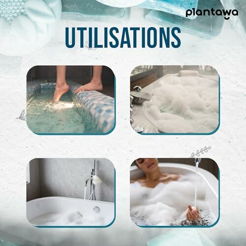 Différentes utilisations du bain moussant