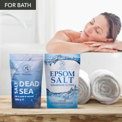 Set de Sel de Bain AROMATIKA 2x1000g