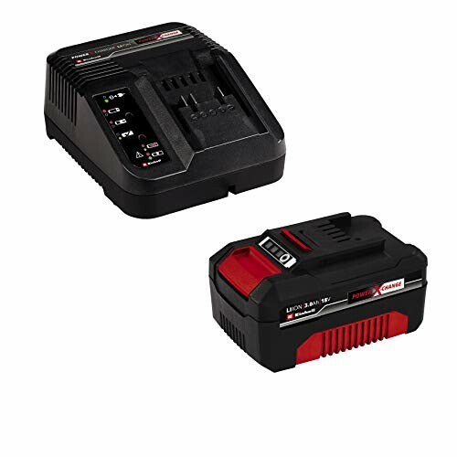 Chargeur de batterie et batterie noire et rouge