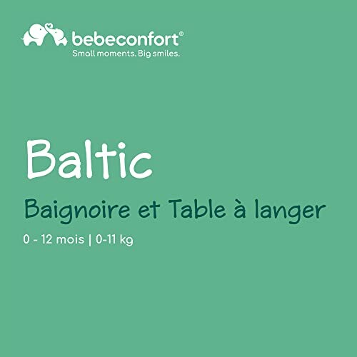 Affiche de Bebeconfort pour baignoire et table à langer Baltic