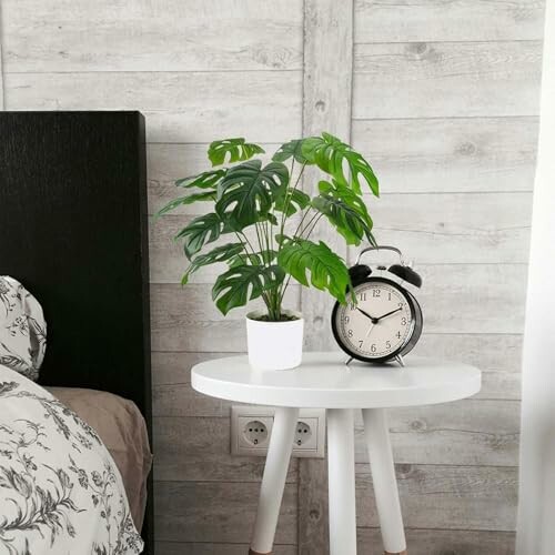 Laelfe Plantes Artificielles Monstera en Pot