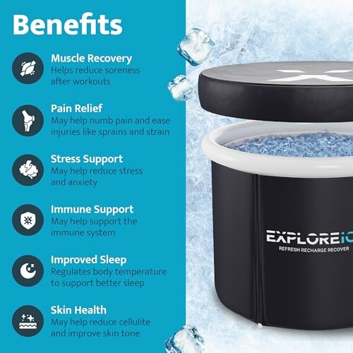 Avantages de l'immersion dans un bain de glace