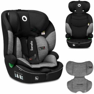 Siège auto pour enfant noir et gris