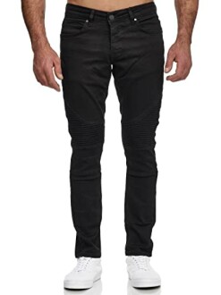 Elara Homme Slim Jeans Motard