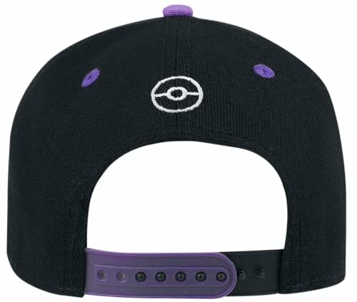 Casquette Pokémon Ectoplasma Unisexe Noir