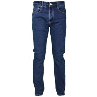 Jean bleu en denim pour homme