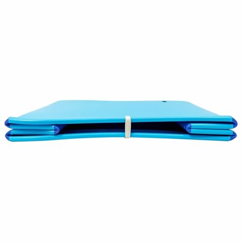 Tapis pliant bleu