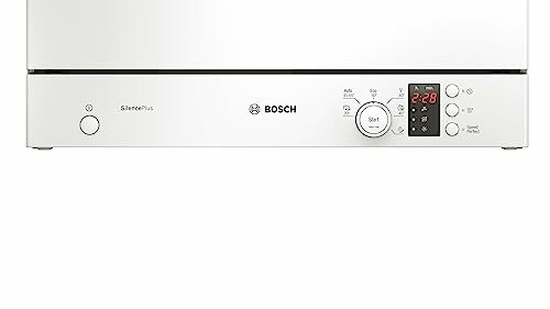 Panneau de commande du lave-vaisselle Bosch.