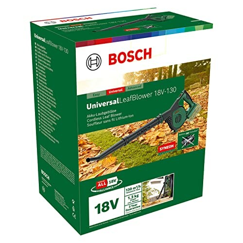 Boîte du souffleur de feuilles Bosch 18V