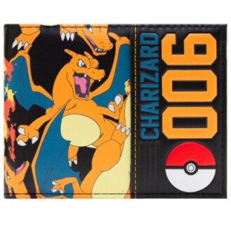 Portefeuille avec Charizard et Pokéball