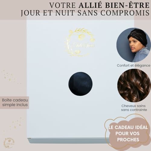 Coffret cadeau de soin cheveux avec confort et élégance