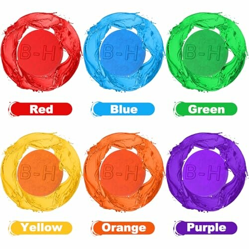 Tablettes de Bain Colorées HXDZFX