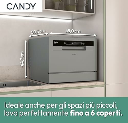 CANDY Mini lave-vaisselle CP 6E51LS