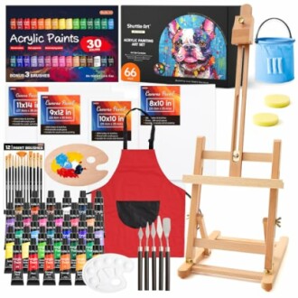 Kit Peinture Acrylique Shuttle Art 54 Pièces