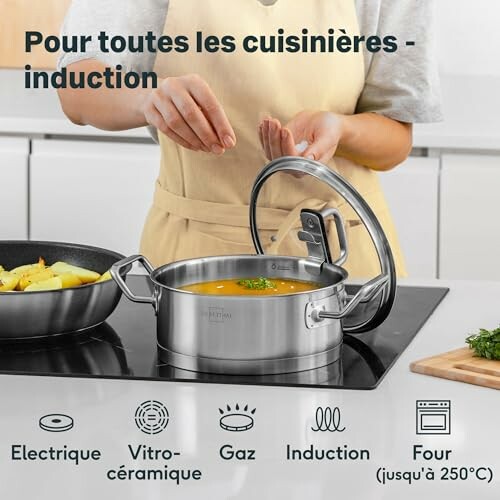 Casserole Inox SILBERTHAL 2,5 l