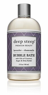 Bouteille de bain moussant à la lavande et camomille