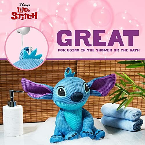 Éponge de Bain Exfoliante Stitch