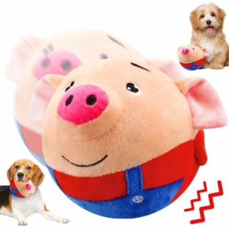 Active Moving Pet Plush Toy