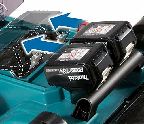 Deux batteries pour un outil électrique Makita