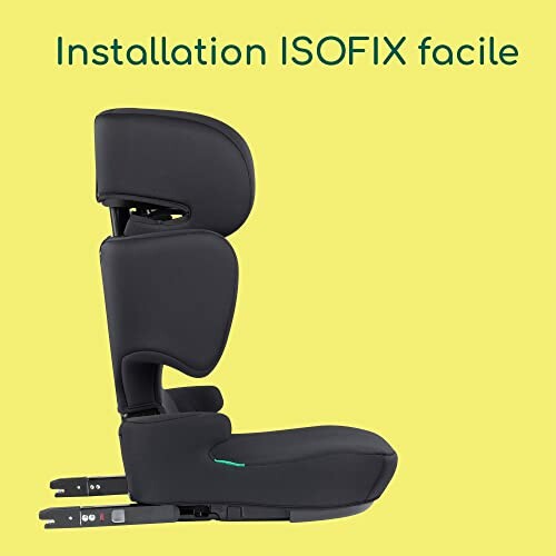 Siège auto avec installation ISOFIX facile