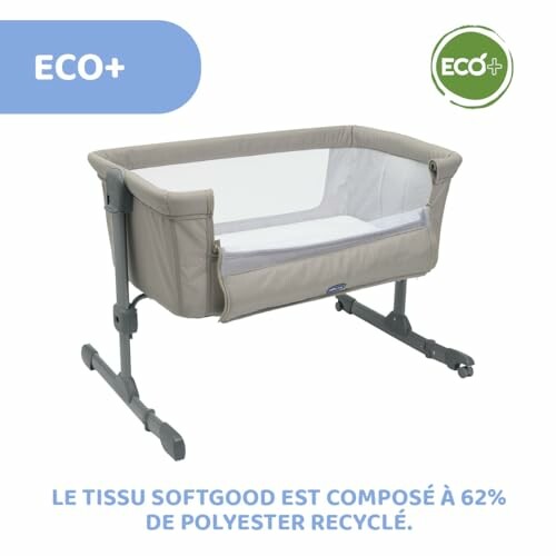 Berceau écologique en tissu recyclé