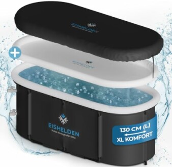 Eishelden Bain de glace ovale