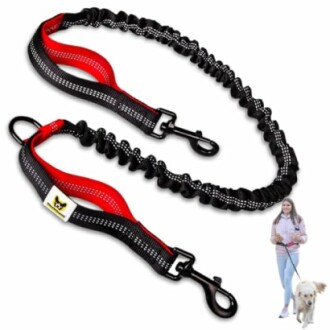 Hundefreund Laisse De Chien Extensible Rouge