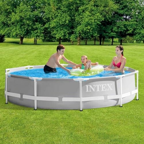 Intex Piscine Prism Frame Ronde