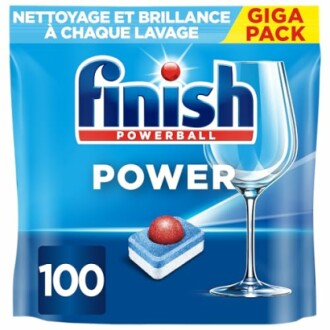 Tablettes lave-vaisselle Finish Powerball.
