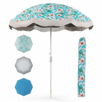 COSTWAY Parasol Plage 200 cm